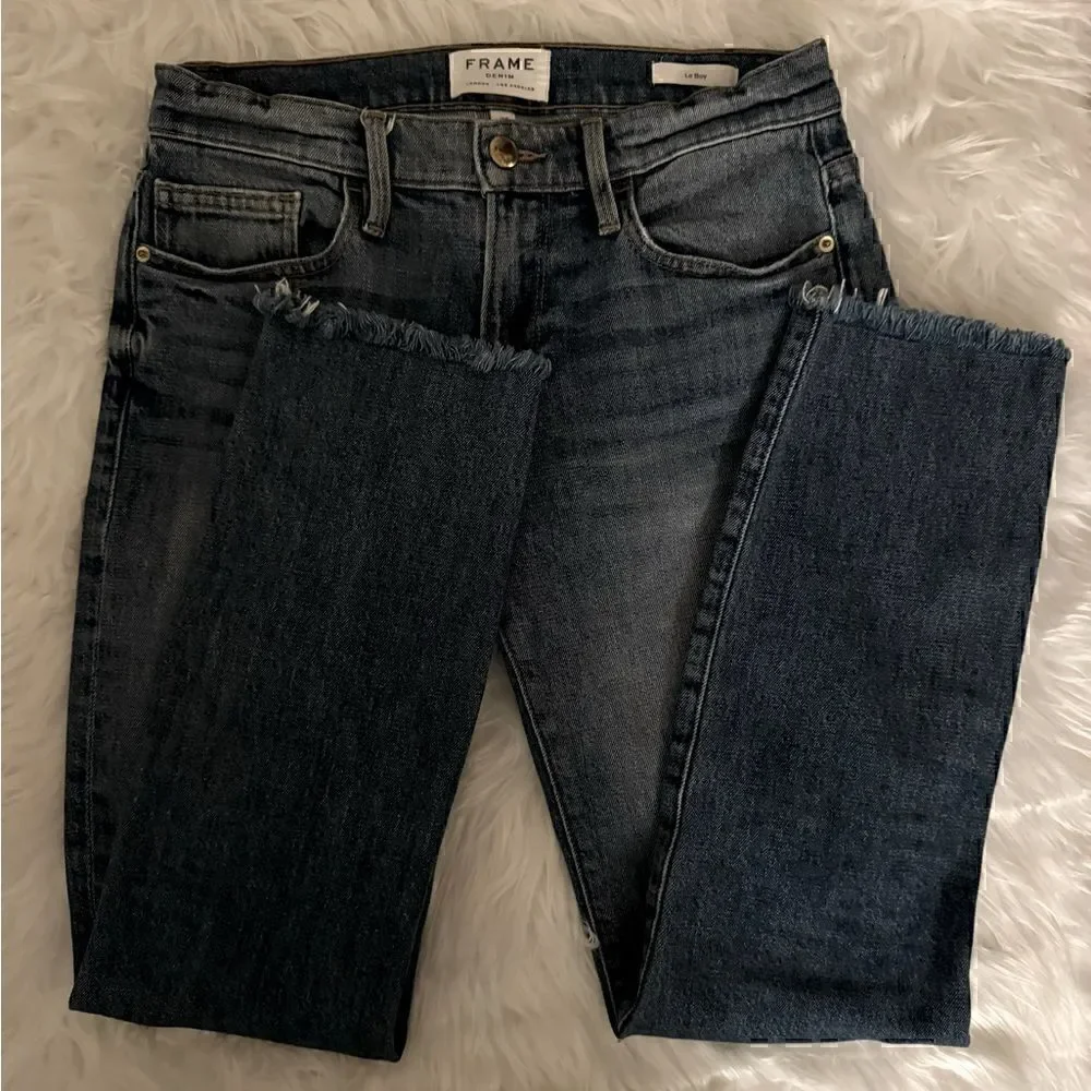 Frame Denim ‘Le Boy’ Jean in Valle Blvd Size 25